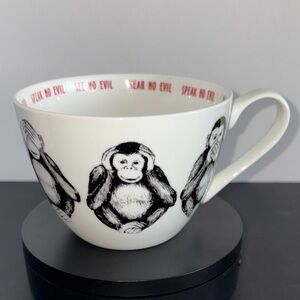 Portobello By Inspire See Hear Speak No Evil Monkey Mug “You Are A Wise Monkey”